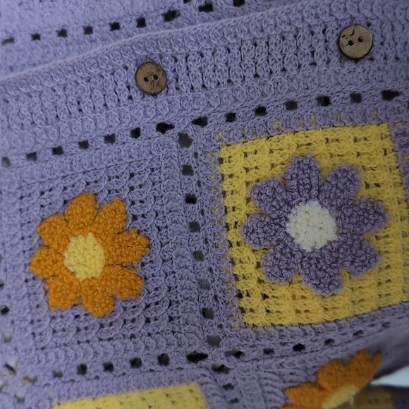 NEW Croquet Floral Sweater - Picture 3 of 4